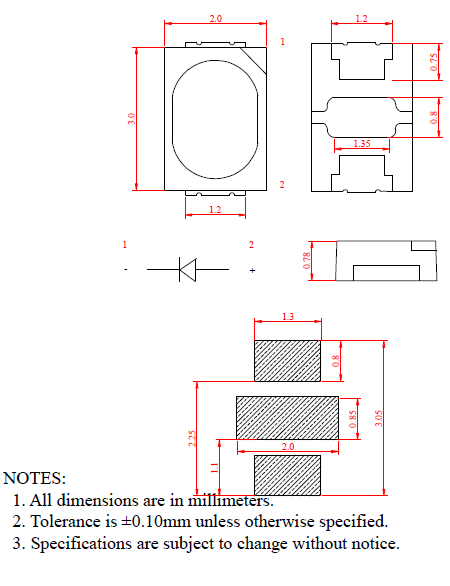 UV紫光专用LED灯珠3020_3020紫光灯珠_3020紫光灯