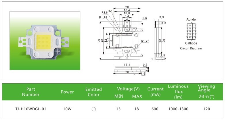 集成LED灯珠5W-10W|集成LED灯珠|集成大功率LED灯珠